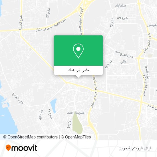 خريطة فرش فروت
