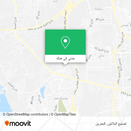خريطة تصنيع البلاتين