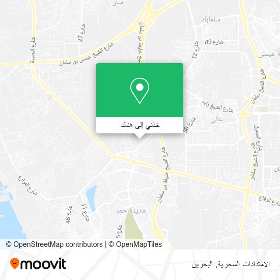 خريطة الامتدادات السحرية