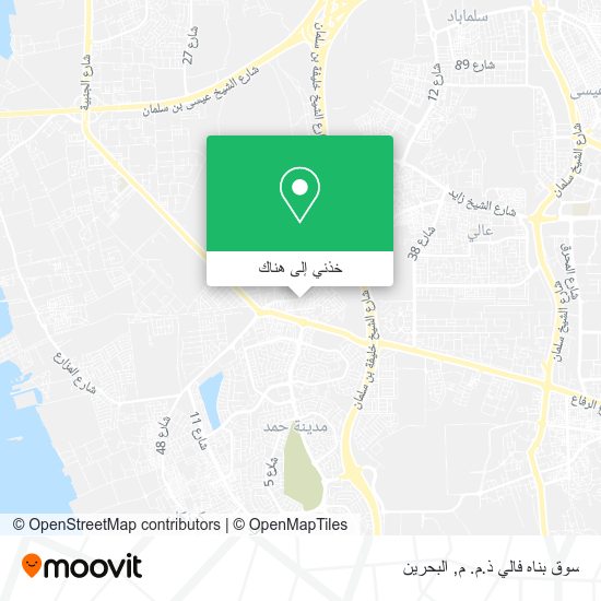 خريطة سوق بناه فالي ذ.م. م
