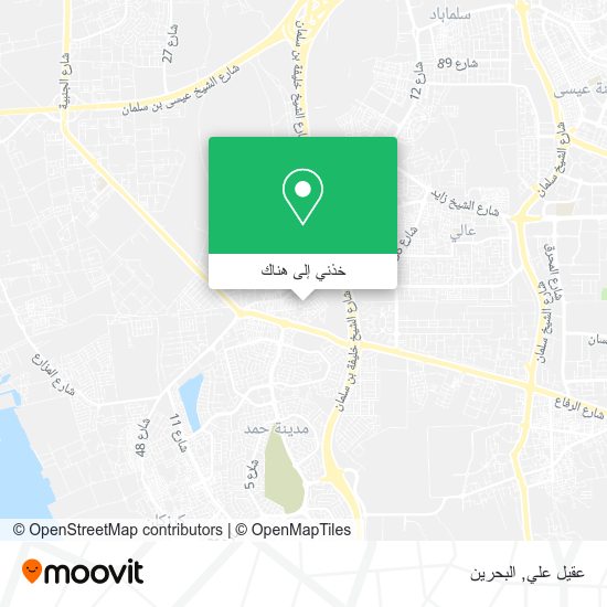 خريطة عقيل علي