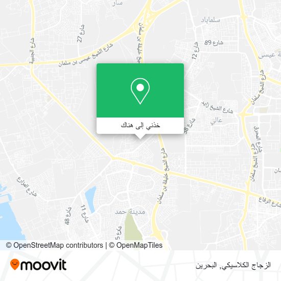 خريطة الزجاج الكلاسيكي