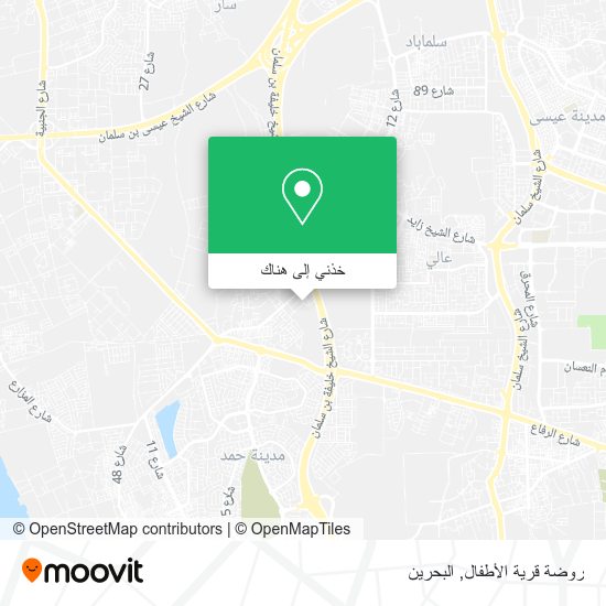 خريطة روضة قرية الأطفال