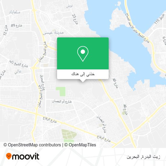 خريطة زيت البدرة
