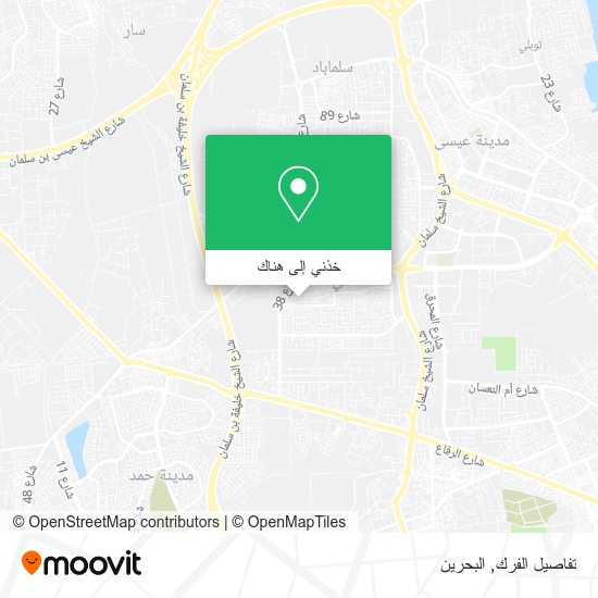 خريطة تفاصيل الفرك