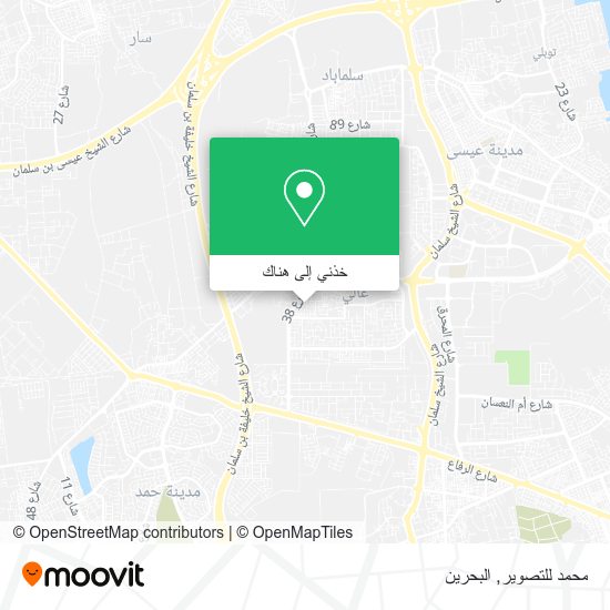 خريطة محمد للتصوير