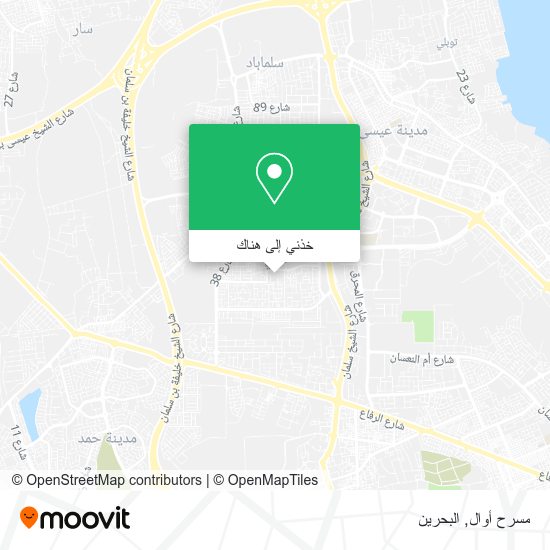 خريطة مسرح أوال