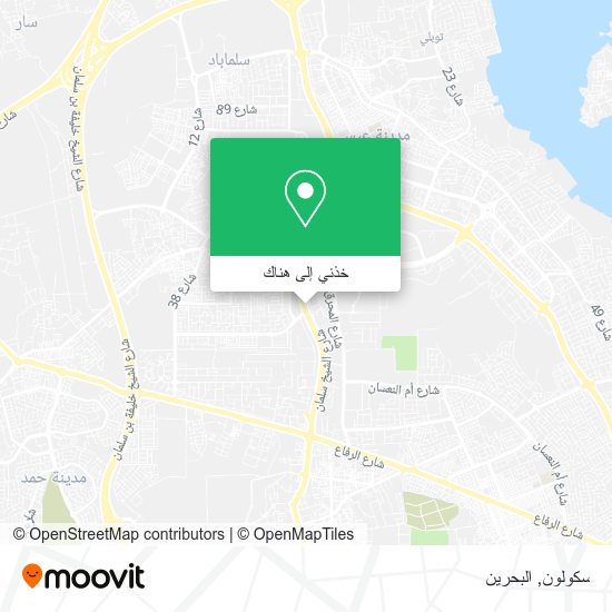 خريطة سكولون