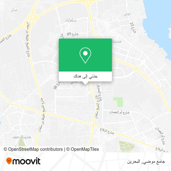 خريطة جامع موضي