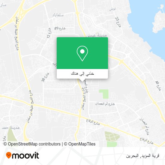 خريطة قرية المؤيد