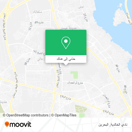 خريطة نادي الخالدية