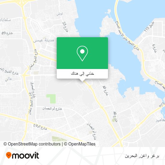 خريطة برغر واغن