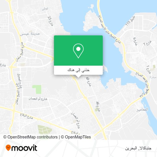 خريطة جتباكالا