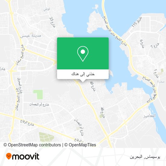 خريطة يوسيماس