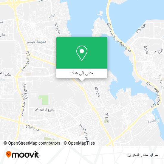خريطة سرايا سند