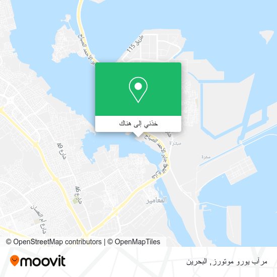 خريطة مرآب يورو موتورز