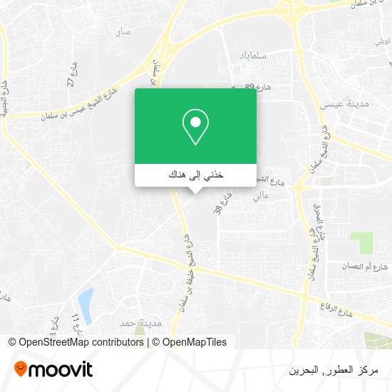 خريطة مركز العطور