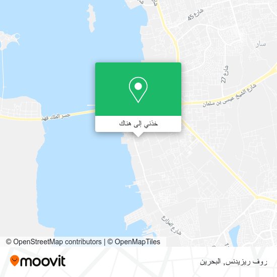 خريطة روف ريزيدنس
