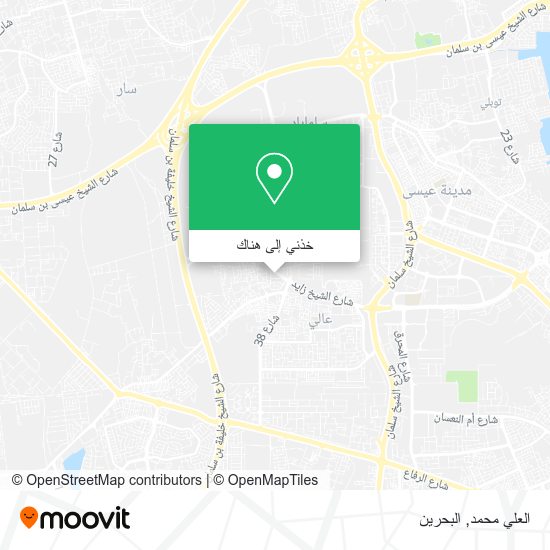 خريطة العلي محمد
