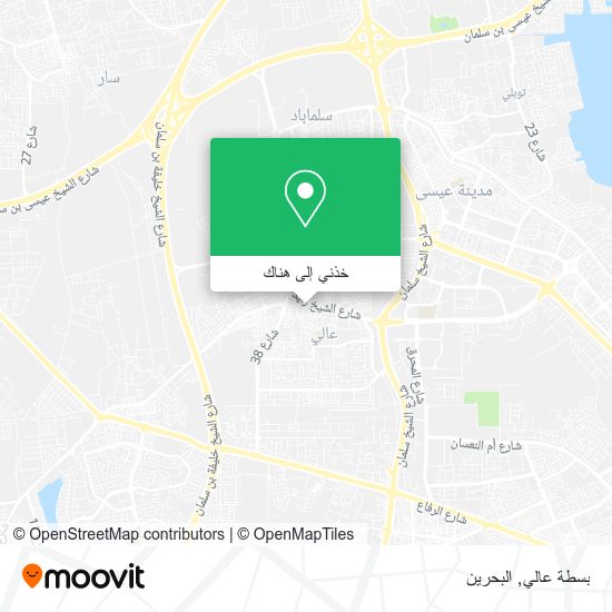 خريطة بسطة عالي