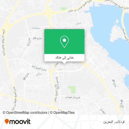 خريطة فودلاب