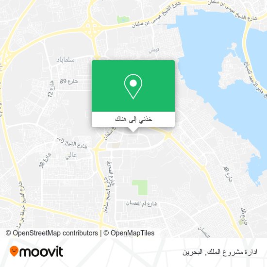 خريطة ادارة مشروع الملك