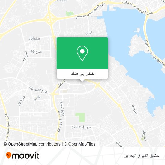 خريطة عشاق القهوة