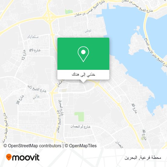 خريطة محطة فرعية