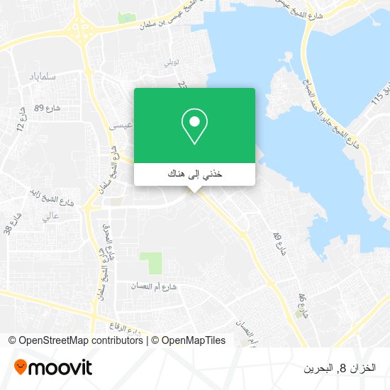 خريطة الخزان 8
