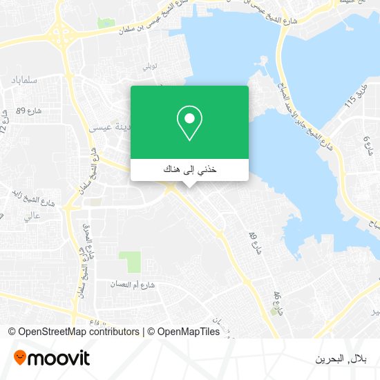 خريطة بلال