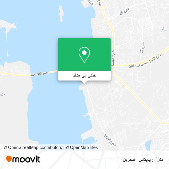 خريطة منزل ريديكاس