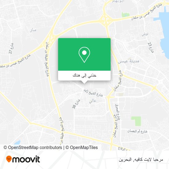 خريطة مرحبا لايت كافيه