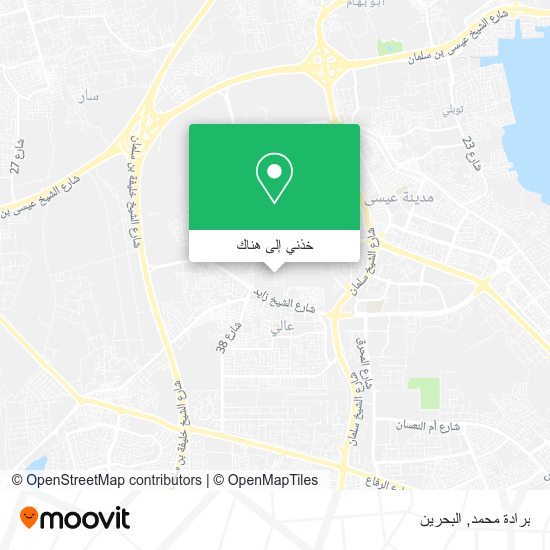 خريطة برادة محمد