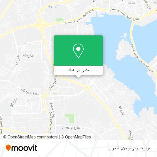 خريطة عزيزة بيوتي لوجن