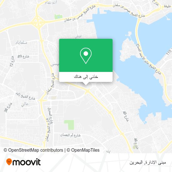 خريطة مبنى الادارة