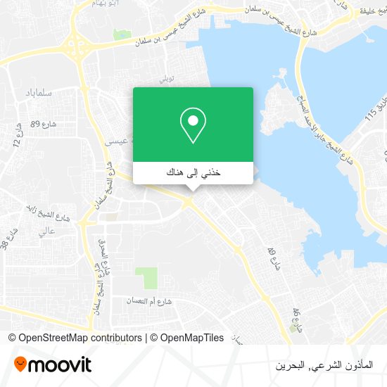 خريطة المأذون الشرعي