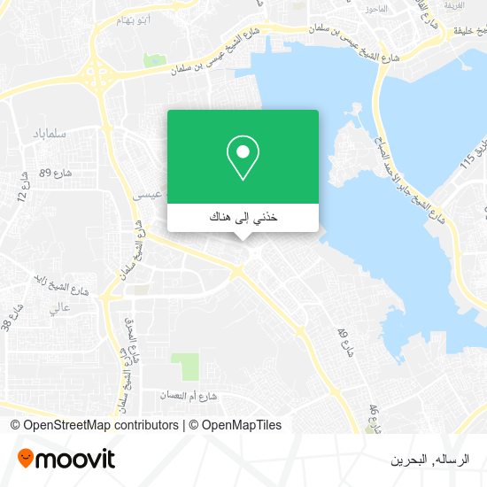 خريطة الرساله