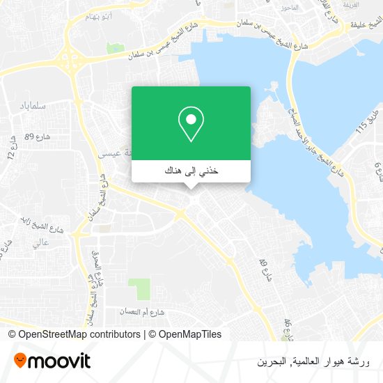خريطة ورشة هيوار العالمية