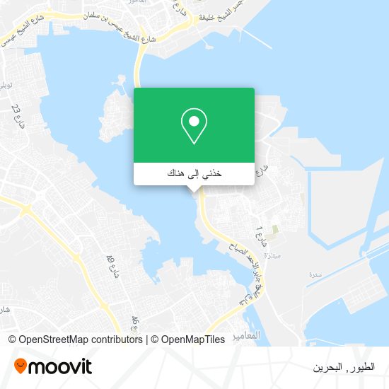 خريطة الطيور