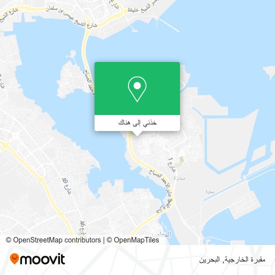 خريطة مقبرة الخارجية