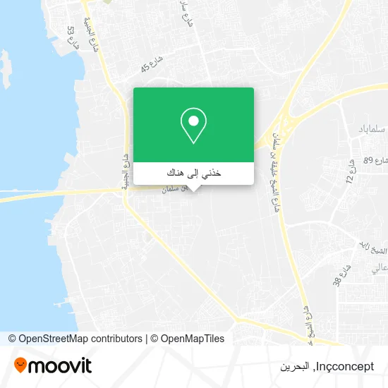 خريطة Inçconcept