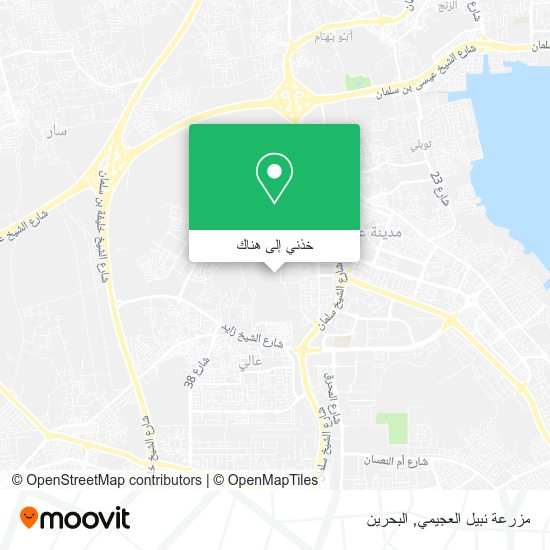 خريطة مزرعة نبيل العجيمي