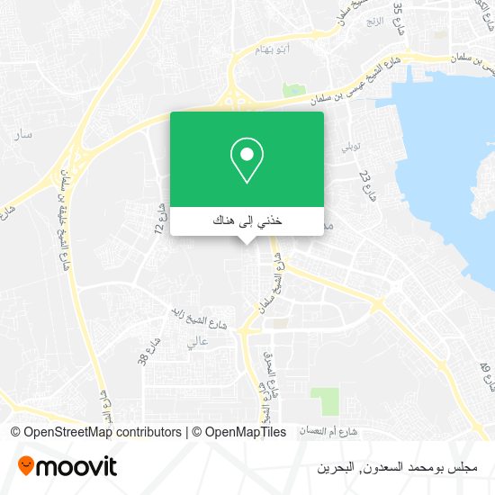 خريطة مجلس بومحمد السعدون