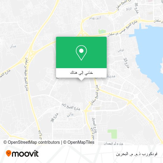 خريطة فودكورب ذ.م. م