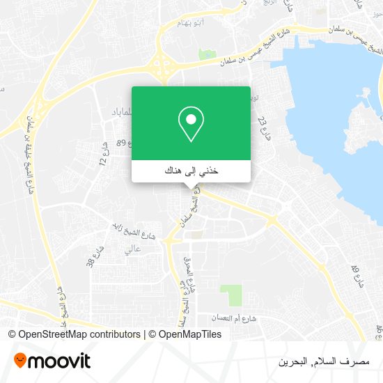 خريطة مصرف السلام