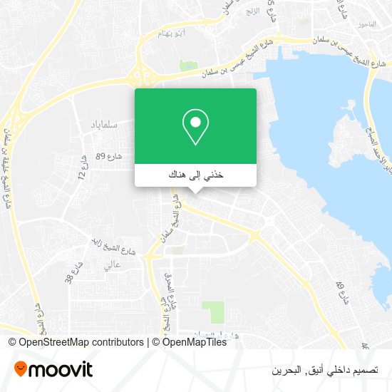 خريطة تصميم داخلي أنيق