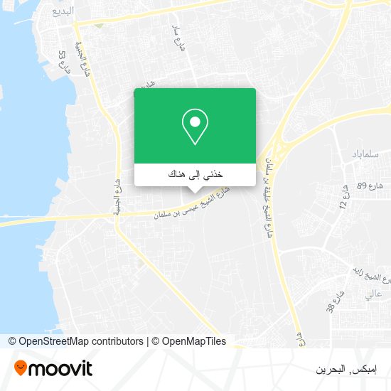 خريطة إمبكس