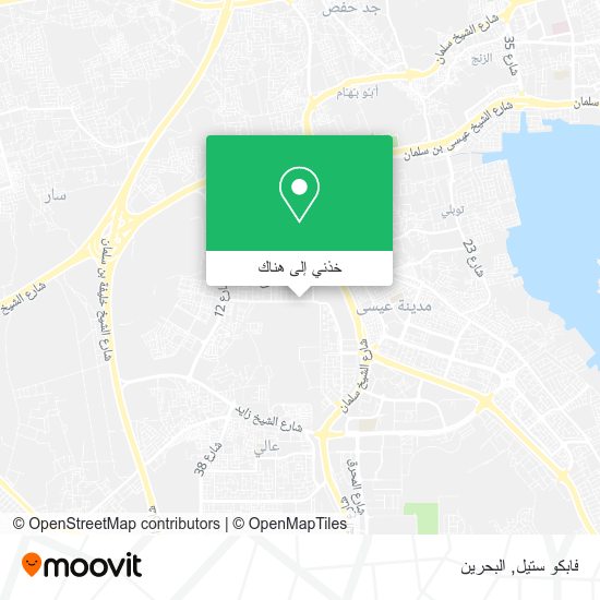 خريطة فابكو ستيل