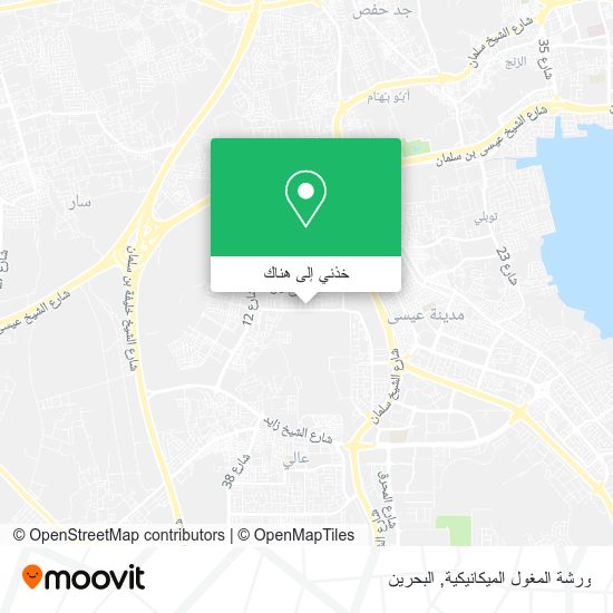خريطة ورشة المغول الميكانيكية