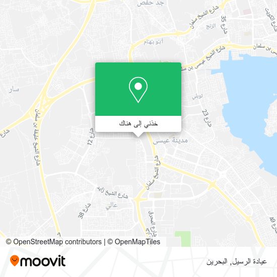 خريطة عيادة الرسيل